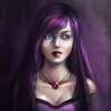 thumbs violet Illustrations digitales