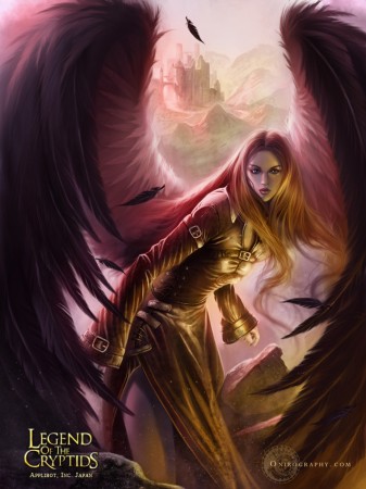 Black-winged angel