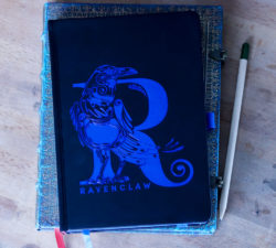 Photo montrant un carnet et un crayon